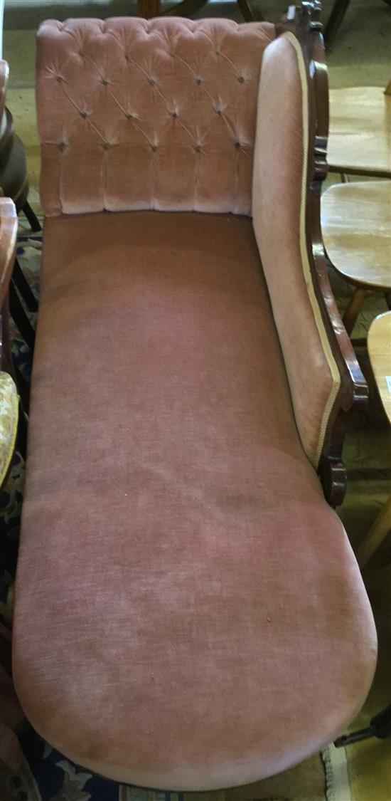 Victorian chaise longue